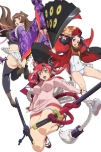 Постер Сад тысячи цветов: Девушки-самураи (Hyakka Ryoran: Samurai Girls)