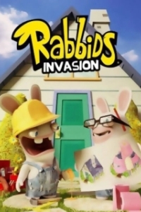 Постер Бешеные Кролики: Вторжение (Rabbids Invasion)
