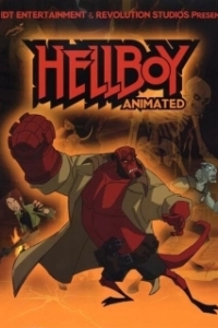 Постер Хеллбой: Железные ботинки (Hellboy Animated: Iron Shoes)